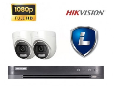 Analog HD 2 Camera CCTV Package